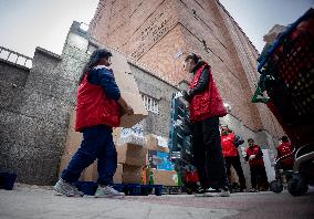 Madrina Fondation Prepares A Second Convoy With Humanitarian Aid For Valencia