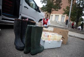 Madrina Fondation Prepares A Second Convoy With Humanitarian Aid For Valencia