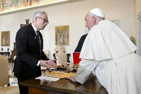 Pope Francis Private Audiences - Vatican