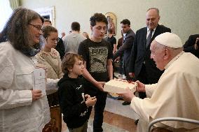 Pope Francis Private Audiences - Vatican