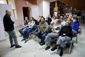 Ukrainian writer Stepan Protsiuk presents his novel in Ivano-Frankivsk