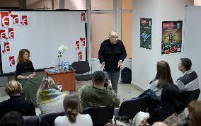 Ukrainian writer Stepan Protsiuk presents his novel in Ivano-Frankivsk