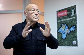 Ukrainian writer Stepan Protsiuk presents his novel in Ivano-Frankivsk