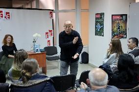 Ukrainian writer Stepan Protsiuk presents his novel in Ivano-Frankivsk