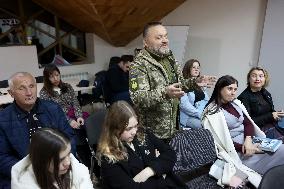 Ukrainian writer Stepan Protsiuk presents his novel in Ivano-Frankivsk