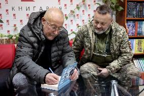 Ukrainian writer Stepan Protsiuk presents his novel in Ivano-Frankivsk