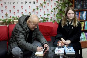 Ukrainian writer Stepan Protsiuk presents his novel in Ivano-Frankivsk