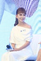 Hannah Quinlivan attends the launch of IPSC in Taipei