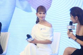 Hannah Quinlivan attends the launch of IPSC in Taipei