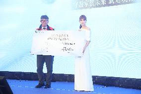 Hannah Quinlivan attends the launch of IPSC in Taipei