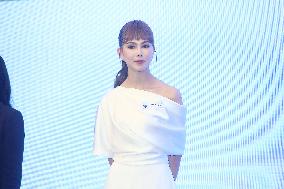 Hannah Quinlivan attends the launch of IPSC in Taipei