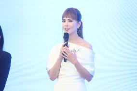 Hannah Quinlivan attends the launch of IPSC in Taipei