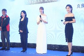 Hannah Quinlivan attends the launch of IPSC in Taipei