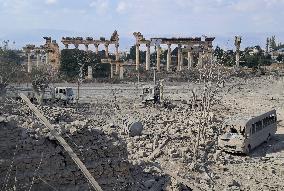 Israeli Bombing Puts Ancient Ruins At Risk - Baalbek