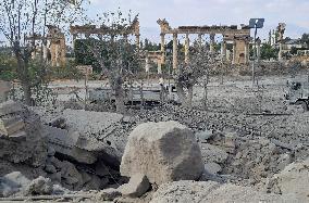 Israeli Bombing Puts Ancient Ruins At Risk - Baalbek