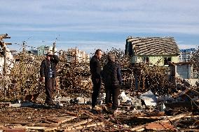 Aftermath of overnight Russian drone attack in Odesa