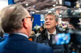 Arnaud Montebourg At MIFEXPO - Paris