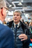 Arnaud Montebourg At MIFEXPO - Paris