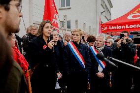 Michelin Workers Protest - Vannes