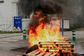 Michelin Workers Protest - Vannes