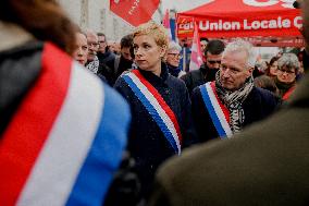 Michelin Workers Protest - Vannes