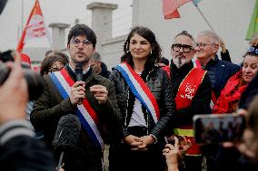 Michelin Workers Protest - Vannes