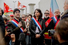 Michelin Workers Protest - Vannes