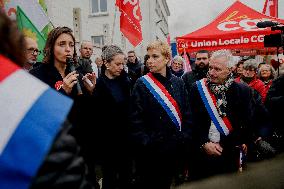 Michelin Workers Protest - Vannes