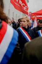 Michelin Workers Protest - Vannes