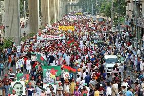 National Revolution And Solidarity Day Rally - Dhaka