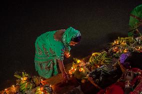 Hindu Devotees Celebrates Chhath Puja Festival In Nepal.