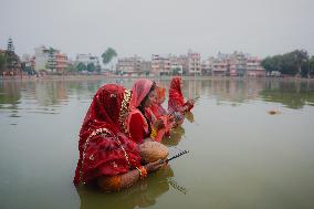 Chhath Festival Celebrated In Nepal