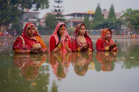 Chhath Festival Celebrated In Nepal