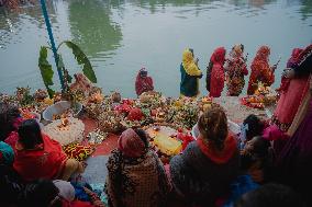 Chhath Festival Celebrated In Nepal