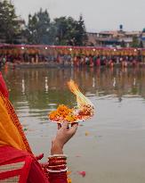 Chhath Festival Celebrated In Nepal