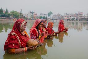 Chhath Festival Celebrated In Nepal