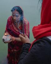 Chhath Festival Celebrated In Nepal