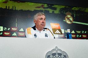 Real Madrid Training Session and Press Conference