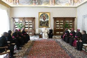 Pope Francis In Private Audiences - Vatican