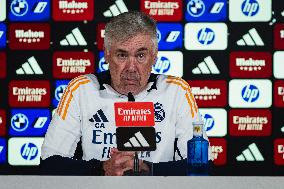 Real Madrid Training Session and Press Conference