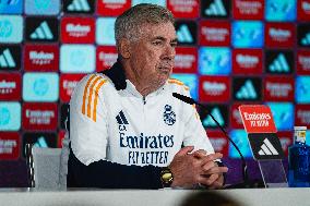 Real Madrid Training Session and Press Conference