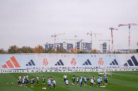 Real Madrid Training Session and Press Conference