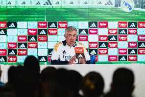 Real Madrid Training Session and Press Conference