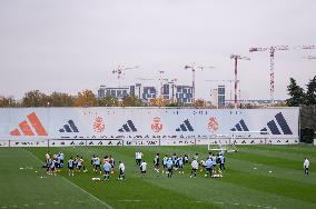 Real Madrid Training Session and Press Conference