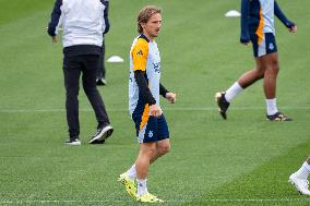 Real Madrid Training Session and Press Conference