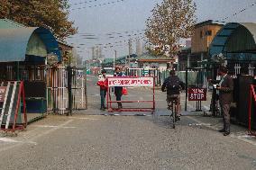 Protest In Jammu And Kashmir Legislative Assembly In Srinagar