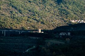 Daily Life in Castel San Vincenzo, Italy