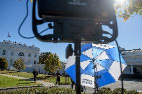 Journalists At The White House - Washington