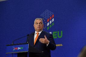 Hungarian EU Presidency-Informal Meeting Of Heads Of State Or Government Of The European Union-Press Conference