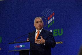 Hungarian EU Presidency-Informal Meeting Of Heads Of State Or Government Of The European Union-Press Conference